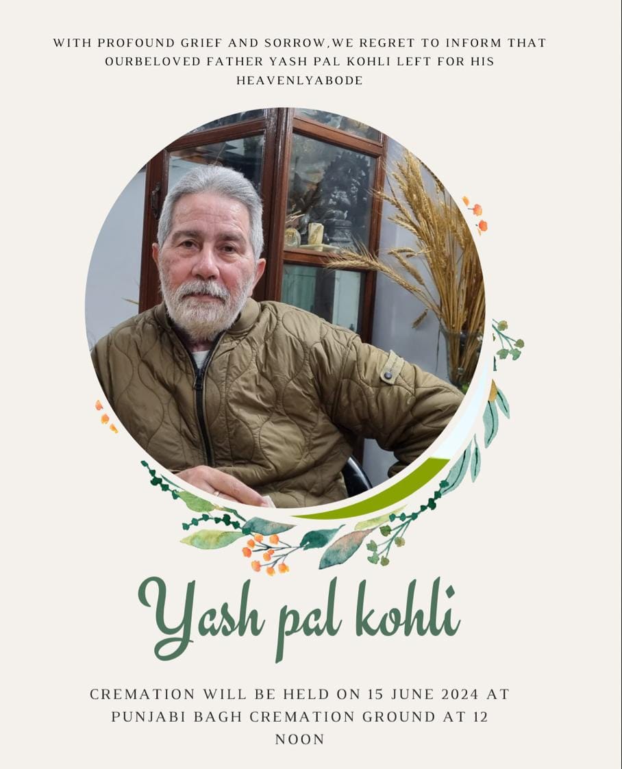 Yash Pal Kohli